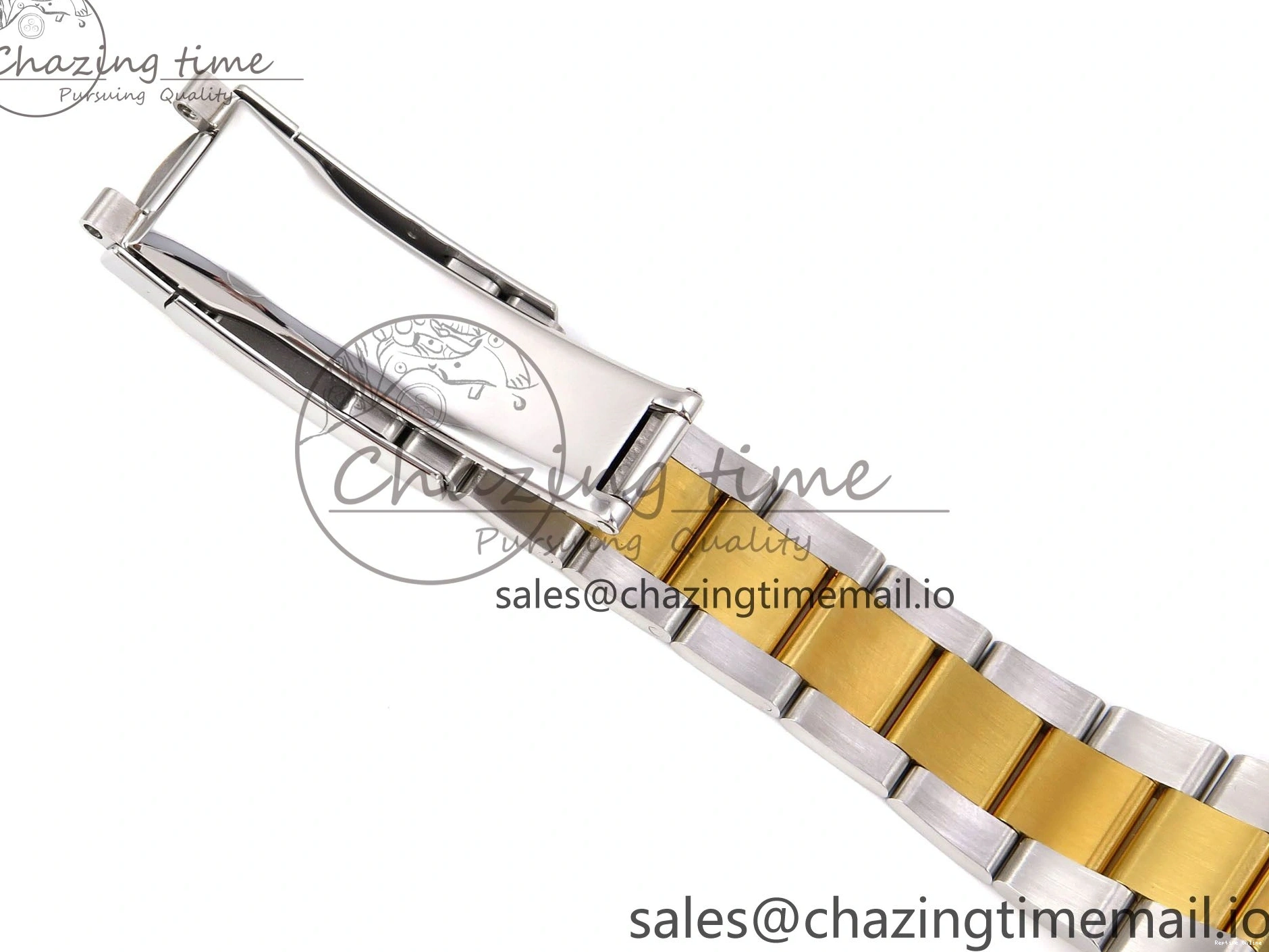 0110 Breathable DateJust 41 SS YG ARF 1:1 Best Edition 904L Steel YG Stick Dial on Oyster Bracelet SH 1260